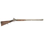 A .650 (18 BORE) FLINTLOCK SPORTING RIFLE BY THEOP.S RICHARDS OF BIRMINGHAM, EARLY 19TH CENTURY