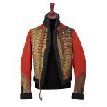 A FINE OFFICER’S PALISSE OF THE 7TH QUEENS OWN HUSSARS, MID-19TH CENTURY