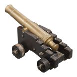 AN HISTORIC BRONZE CANNON CAPTURED AT THE STORMING OF CANTON, DATED DEC. 29TH., 1857