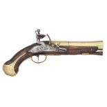 A VERY RARE EARLY FLINTLOCK BLUNDERBUSS-PISTOL BY G. TRULOCK OF LONDON, LATE 17TH CENTURY