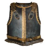 A RARE AND UNUSUALLY COMPLETE LIGHT CAVALRY OFFICER’S CUIRASS IN EXCEPTIONAL CONDITION,