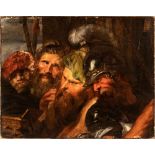 Peter Paul Rubens (seguace di) (Siegen, 1577 - Anversa, 1640) Deatail from Adoration of the Magi