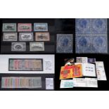 Falkland Islands: 1933 part set, 1/2d. to 1s.; and other Gibraltar stamps