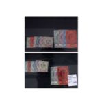 Two Gibraltar sets: 1930 and 1904-08