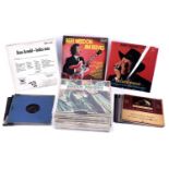 Vinyl Jazz albums; and signed albums