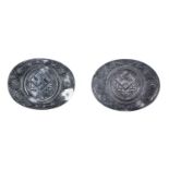 Two German Third Reich period RAD Woman's Labour Corps brooch badges