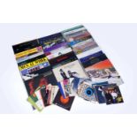 Vinyl LP records; and a collection of 7” singles