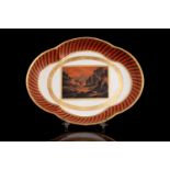 A Derby dessert plate