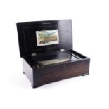 An Ami Revenc Swiss cylinder music box