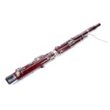 A B&H Bassoon, cased