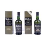 Ardbeg 17 Year Old and 10 Year Old Single Islay Malt Scotch Whisky