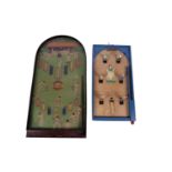 Two Bagatelle boards