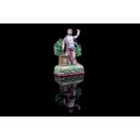 A Staffordshire Patriotic Group pearlware figure Jeremiah