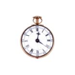 Alexander Cumming, London: a silver-gilt pair cased pocket watch