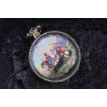 Bovet Fleurier, a mid-19th Century duplex pocket watch watch, made for the Chinese market