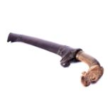 Indonesian badek dagger