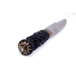 A fine quality early 20th Century Scottish hunting knife