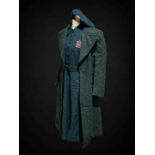 A lady's post-War Women's Voluntary Service Civil Defence uniform, and paperwork