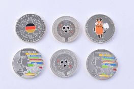 Konvolut Euro Farbmünzen Deutschland