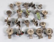 20 Christbaum Kerzentüllen