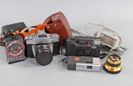 Spiegelreflex Kamera *EXA IIa* und Zubehör