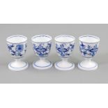 Meissen 4 Eierbecher *Zwiebelmuster*