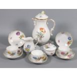 Meissen kleines Kaffeeservice *Blume 3*