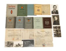 Konvolut Wehrpässe und Papiere 2. Weltkrieg