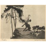 Wilhelm Lefébre, Satyr und Nymphe