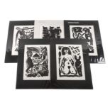 A.R. Penck, Konvolut Lithographien