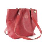 MULBERRY: A RED SCOTCHGRAIN BAG
