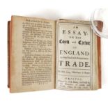 CARY, J. An Essay on the Coyn and Credit of England. Bristol, 1696. Bound with 3 others. Calf. RARE.