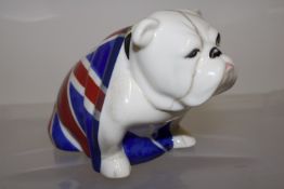 Boxed Royal Doulton James Bond bulldog No time to