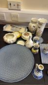 Collection of English bone china and ceramic decorative wares