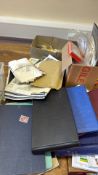 Large accumulation of worldwide postage stamps in stockbooks and kiloware