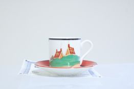 Wedgwood Clarice cliff cup & saucer limited editio