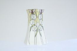 Moorcroft 7'' scented snowdrop vase