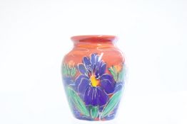 Anita Harris bee vase signed in gold