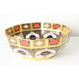 Royal crown derby 1128 octagon fruit bowl Diameter