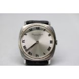 IWC international watch company 18ct white gold case 1960's wristwatch. All round very good conditio