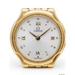 Omega 18 Karat Yellow Gold Constellation GMT Ladies Wristwatch Reference 795.1152