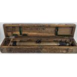 A British Military V.P.3-9 gun sighting telescope manufactured by W Ottway and Co. LTD Location: