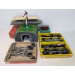 A Hornby 00 gauge train set to include a No 12 passenger train set with additional track, a