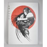 A Limited Edition Displate Poster for Video Game Final Fantasy VIII by Yoshitaka Amano, with