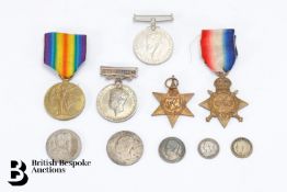 WWI Medals, Hereford Regiment