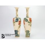 Pair of Doulton Lambeth Vases
