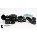 Rolleiflex and Canon Cameras and Lenses