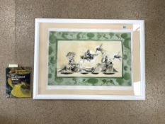 GRAHAM SUTHERLAND (1903-1980) SIGNED LIMITED EDITION ETCHING / AQUATINT 17/75, 'THE FLY' CIRCA 1970S