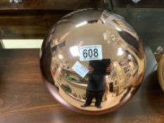 VINTAGE GLASS BALL LIGHT 24CM
