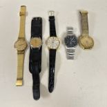 GENTS WATCHES MARKED TISSOT AND SEIKO